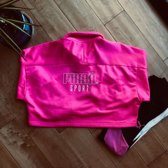 PUMA Cropped Half-Zip Top - Picture 5 of 6